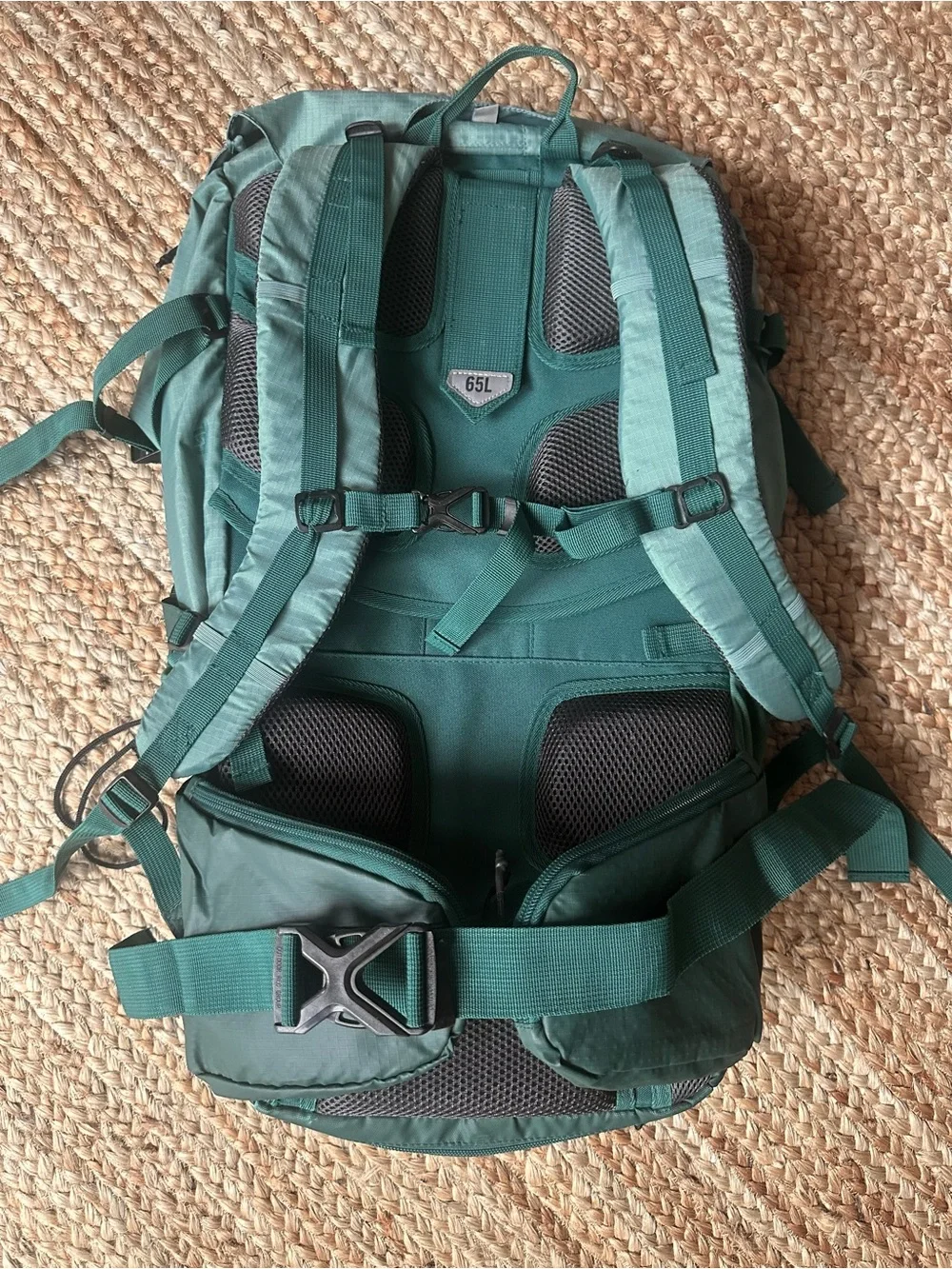 Quest Expedition 65L Internal Frame Gorpcore CabinCore Backpack Green